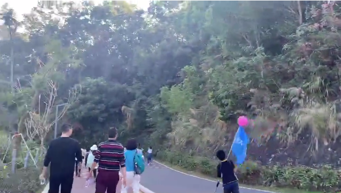新濤團建淘金山綠道徒步