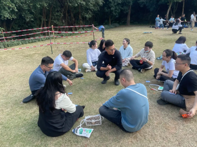 新濤團建淘金山綠道徒步游戲