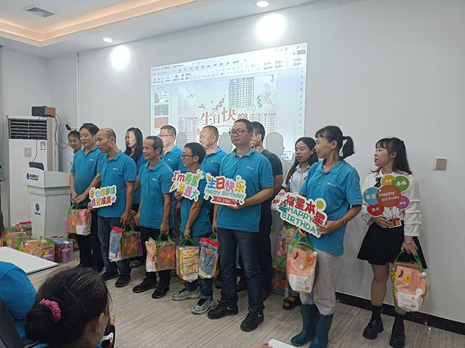 部分生日壽星合影 部分生日壽星合影