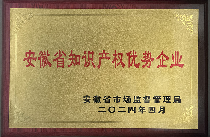 新濤獲“2024年安徽省知識產權優勢企業”授牌！